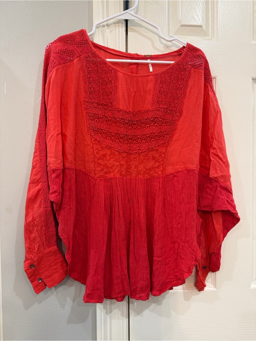 Free People blouse Sz XS- oversized